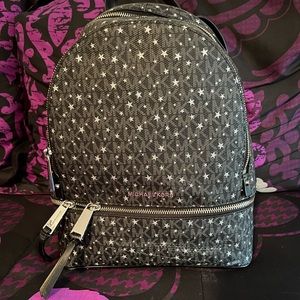 Black Michael Kors backpack